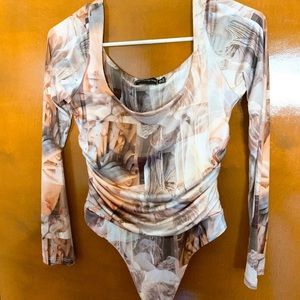 Size 6 pretty little thing bodysuit